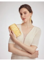 MOTF PREMIUM WOMEN S SOLID COLOR PLEATED EVENING CLUTCHTREADY BRIDE BAG PERFECT FOR PARTY WEDDING PROM DINNER BANQUET MATCHING WITH WEDDING DRESS FORMAL DRESSES PROM DRESS BIRTHDAY DRESS PARTY DRESS V