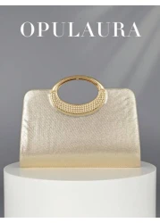 OpulAura Women s Fashion Sparkling Crystal Rhinestone Clutch Purse Luxury Shiny Rhinestone Evening Handbag For Prom Party Ball Birthday Celebration Bridal Clutch Elegant Prom Bag