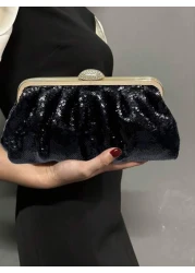 Sequin Sparkling Crystal Metallic Evening Clutch Perfect For Party Wedding Prom Dinner Banquet Matching With Wedding Dress Formal Dresses Prom Dress Birthday Dress