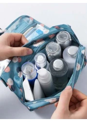 1pc Hanging Toiletry Bag Portable Handbag Zipper Bag Cosmetic Bag Makeup Organizer Bag Waterproof Toiletry Bag Multi Functional Skincare And Cosmetic Storage Bag Travel Organizer Makeup Bag Bathroom T