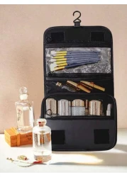 1pc Travel Storage Pouch Waterproof Toiletry Bag Large Capacity Summer Cosmetic Bag Multi Function Storage Bag Portable Storage Bag With Handle Zipper Pouch Suitable For Beach Business Trip Cosmetics