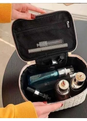 1pc Multifunctional Makeup Bag Toiletry Bag Makeup Brush Holder Travel Organizer Coin Purse Sanitary Pad Bag Data Cable Bag Luggage Bag Handbag Underwear Bag Shoe Bag Clothing Organizer Bag Skincare P