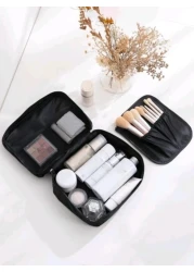 1pc Cosmetic Bag Wash Storage Bag Airplane Bag Travel Bag For Travel Storage Bag Makeup Bag Cosmetic Bag Vacation Organizer Large Capacity Makeup Organizer Makeup Case For Lipstick Brush Skincare Mobi