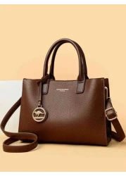 2025 New 3 Layer Large Capacity Women s Handbag High Quality Soft Leather Fashion Luxury Designer Girls Crossbody Bag Wallet