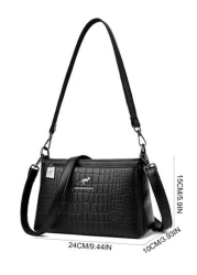 New Bolsa Luxury Soft Leather Design Shoulder Bag For Women 2024 Brand Female Purses And Handbags High Quality Ladies Bag For Women Elegant