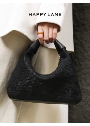 HAPPY LANE HAPPY LANE Luxurious Embroidered Floral Vintage Style Handbag With Red Yellow And White Delicate Flowers On A Black Background Fashionable Wide Handle With Metal Buckle Perfect For Everyday