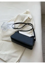 1pc Fashionable Color Block Crocodile Pattern Diamond Checkered Flap Zipper Vintage Simple Shoulder Bag Ideal For Daily Use