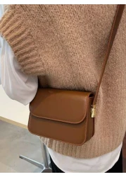 Mini Flap Square Bag Minimalist Style Women Bag