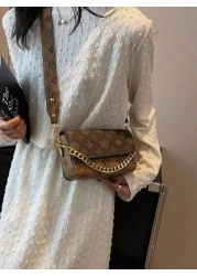 1pc Vintage Leisure Armpit Bag Shoulder Chain Bag Women s Commuter Diagonal Package Retro Inspired Bag For Women