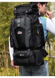 Black Waterproof Multifunctional Lightweight Large Capacity Backpack Bag School Bag School Backpack For School Daypack Laptop Bag Computer Bag Book Bag Rucksack Pencil Case Teacher Christmas Scream Ba