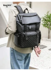 Fashionable Men s Large Capacity Floral Print Backpack Casual Commuting Travel Backpack College Laptop Bag Sports Backpack With Zipper Suitable For Commuting Great Gift For Men Backpack For Travel Bag