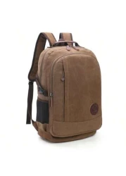 New Washed Canvas Backpack Casual Street Style Fashion Large Capacity Multi Function Daypack Backpack For Travel