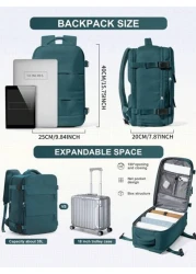 Large Travel Backpack Men And Women Business Laptop Backpack Cabin Bag 40x20x25 Carry On Backpack Airline Approved Waterproof Backpack Multi Functional Independent Shoe Warehouse Dry Wet Separation La