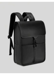 1pc Black Fashion Backpack For Men High End Business Commuting Laptop Bag With Waterproof Design And 15 6 Laptop Compartment Christmas Gifts Christmas Gifts Fall Winter Travel Holiday Practical Studen