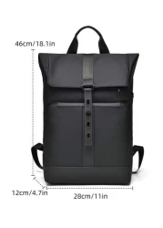 peach tree Backpack Suitable For School Travel Laptop Large Capacity PU Leather Solid Color Streamlined Fashion Casual Business Fitness Outdoor Multi Function Father s Day Boyfriend Gift Goyard Peach