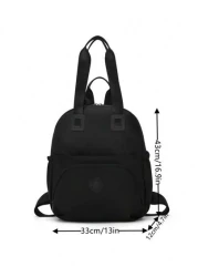 peach tree Peach Tree Multifunctional Nylon Travel Backpack Casual Dual Shoulder Bag With Wet Dry Separation Large Capacity Laptop Bag Holidays Sports Business School Gift