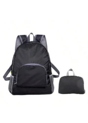 Foldable Backpack Camping Hiking Ultralight Folding Travel Daypack Bag Outdoor Mountaineering Sports Rucksack Dad College Bag School Bag Freshman Multi Functional Dorm University Laptop Thanksgiving H