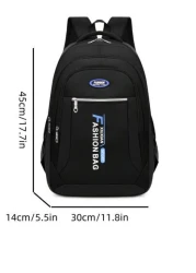 New Fashionable Simple Versatile Casual Lightweight Travel Commute Large Capacity Multi Pocket Notebook Men s Stylish Backpack