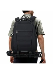 NEWHEY Camera Bag Backpack Professional For DSLR SLR Mirrorless Camera Waterproof Laptop Back Pack 14 15 6 Inch With Rain Cover Anti Theft Travel Case Large Capacity Photography Backpack Bags For Trav