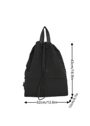 peach tree Large Capacity Men s Travel Backpack Drawstring Closure Outdoor Backpack Versatile Casual Commuter Lightweight Shoulder Bag Multifunctional Portable Fashion Leisure Gift Peach Tree Brand