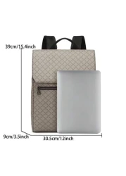 Men s Large Capacity Classic Floral Pattern 15 6 Inch Laptop Backpack Business Casual Rucksack For Travel School Office Father s Day Gift