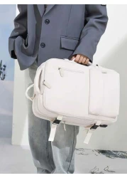 1 Pc Carry On Backpack 45L Expandable Travel Backpack Airplane Approved Weekender Bag Water Resistant Laptop Backpack For Men For Travel Business For Outdoor Camping For Back To School