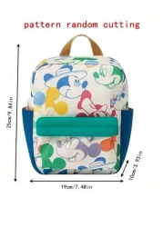 Disney Disney Mice Mouse New Polyester Casual Backpack Light Practical School Bags With Cute Prints Suitable For Men Anime School Supplies