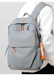 Large Capacity Shoulder Bag For Commuting With Computer Compartment Business Casual Backpack For College Students Water Proof Travel Bag Rucksack Summer College Bag For Books Multi Functional Casual G