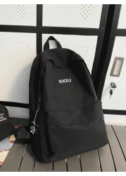 Waterproof Casual Simple Men s Backpack Couple Backpack Student Backpack Shopping Backpack Large Capacity Men s Backpack Wearing Accessories Vacation Travel Christmas Holiday Thanksgiving Outdoor Port