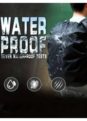 Waterproof Backpack Rain Wear Resisting And Durable Cover For Outdoor Travel And Sports 35L Dustproof And Portable Easy To Fold For Outdoor Camping Hiking Travel And Outdoor Activities Perfect Gift Fo