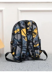 15Inch Foldable Men Colorblock Large Capacity Backpack Schoolbag For Travel College School Rucksack Men Gifts Multi Functional Outdoor Portable Fashionable Casual Dad Goyard Vacation Funny Gifts Chris