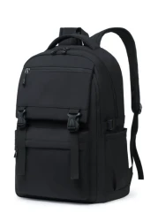 15 6 Inch Men Release Buckle Decor School Bag School Bags School Backpack Laptop Bag Rucksack Shoulder Bag Travel Bag Sport Bag College Bag For School College Business Outdoor Hiking Travel Camping Sp