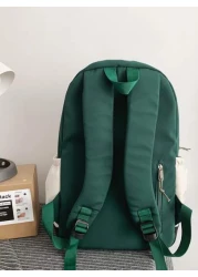 Outdoor Bag Student Backpack Travel Rucksack Without Hanging Ornaments Nylon Casual Casual Laptop Backpack For Vacation School For Senior High School Student Teens School Bag Outdoor Men Backpack Stud