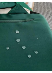 1pc Nylon Versatile Fashionable Backpack With Large Letter Graphic Colorblock Design Spacious Water Resistant For Men Suitable For School Commuting Traveling Gathering As Gift