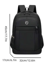 حقيبة ظهر رجالية جديدة عصرية متعددة الاستخدامات كاجوال للسفر، بسعة كبيرة وجيوب متعددة، و شمسية مسطحة كتاب