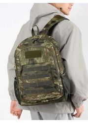 New Simple Large Capacity Tactical Camouflage Backpack Multifunctional Outdoor Camping Bag Hiking Rucksack With Multiple Compartments Suitable As Gift For Teenagers Backpack For Travel