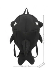 peach tree Large Capacity Men s Backpack Fashionable Minimalist Shark Design Couple Backpack Suitable For High School College Students Commuting Travel Sports Halloween Christmas Gifts Peach Tree Bran