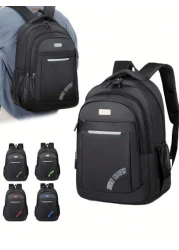 حقيبة كاجوال متعددة الوظائف للكتف، حزام كتف قابل للتعديل، تصميم خفيف الوزن، إغلاق بسوستة، مناسبة لطلاب المدر