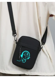 Men s Small Cross Body Bag Shoulder Mini Small Shoulder Bag Cross Body Small Backpack Lightweight Boy s Cross Body Bag Multifunctional Waterproof For School Outdoor For Man Bag Cross Body Bag Side Bag