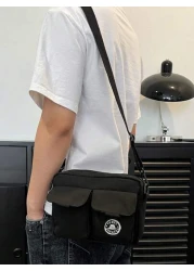 New Spring Men s Diagonal Shoulder Bag Sports Versatile Travel Street Fashion Phone Pouch Coin Purse