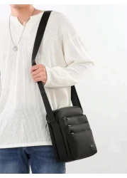 1pc Men s Shoulder Bag Casual Oxford Cloth Multi Layer Crossbody Bag Chest Bag For Men Side Bags For Men Satchel Bag Leather Bag Hobo Bag Hip Bag Travel Christmas Holiday Thanksgiving Gifts For Men To