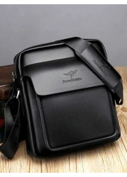 Men s Shoulder Messenger Bag Business Casual Travel Multi Function Small Backpack Sling Bag