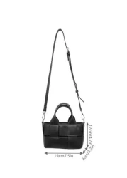 peach tree Men s Messenger Bag Shoulder Bag Square Bag Handbag Waterproof PU Leather Casual Business Travel Toiletry Storage Tool Bag Large Capacity Keeps Your Items Organized