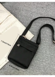 Men s Mini Shoulder Bag Messenger Bag Crossbody Bag Wallet Purse Sling Bag