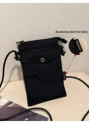 Workwear Small Square Bag 2025 New Korean Version Of The Student Mobile Phone Japanese Ins Small Fresh Cross Body Bag Summer Summer Bag Springbreak Vacation Men Bags Bag Pack Shoulder Bag Cross Body B