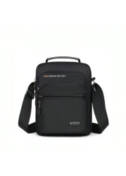 حقيبة كتف للرجال عديدة الجيوب مقاومة للماء من النايلون، هدية عيد الحب، هدية عيد الأب، حقيبة كروس بودي للعطلات