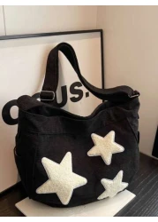 High School Students University Freshman Multifunctional Sling Bag Shoulder Bag Casual Bag Men Minimalist Canvas Hobo Bag Schoolbag For Travel College School Outdoors Sports Crossbody Bag Bag Cross Bo