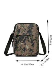 Men s Casual Portable Bag Multi Layer Single Shoulder Crossbody Bag Nylon Men s Bag Men s Business Bag Collection Wallet