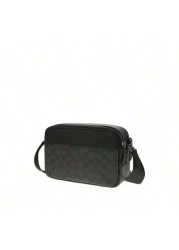 Coach Outleta Men s PVC Leather Shoulder Crossbody Camera Bag CV921QBMI5