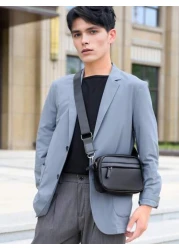 Men s Fashion Casual Messenger Bag Large Capacity Youth Gift Cross Body Street Style Sling Bag New Arrival